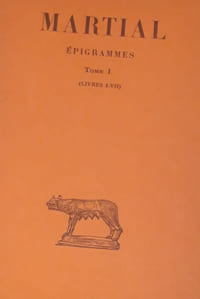Epigrammes Tome 1(Livres I-VII)