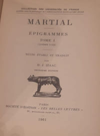 Epigrammes Tome 1(Livres I-VII)