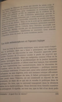 La Raison politique