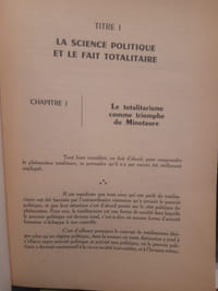 L'esprit totalitaire