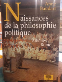 Naissances de la philosophie politique