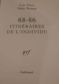 68_86 Itinéraires de l'individu
