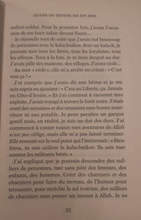 Quand on refuse, on dit non