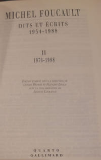 Dits et écrits, II, 1976-1988