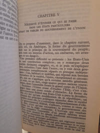 De la démocratie en Amérique tome 1