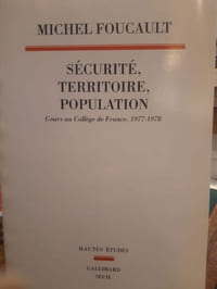 Sécurité, territoire, population