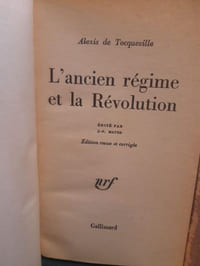 L'ancien régime et la révolution