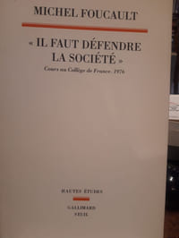 "il faut défendre la société"