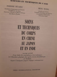 Soins et techniques du corps en Chine, au Japon et en Inde