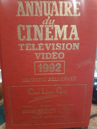 Annuaire du cinéma télévision vidéo 1992