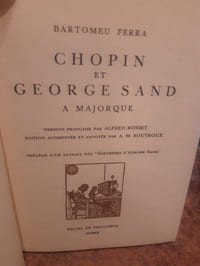 Chopin et George Sand à Majorque