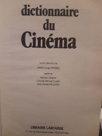 Dictionnaire du cinéma