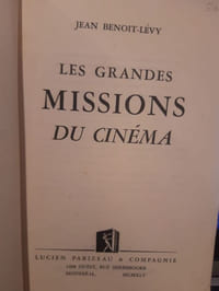 Les grandes missions du cinéma