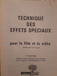 Techniques des effets spéciaux
