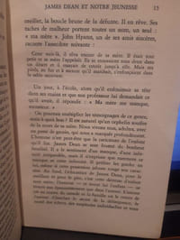 James Dean et notre jeunesse