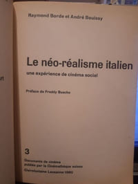 Le néo-réalisme italien, une expérience de cinéma social