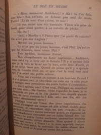 Le blé en herbe
