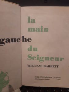 La main gauche du Seigneur