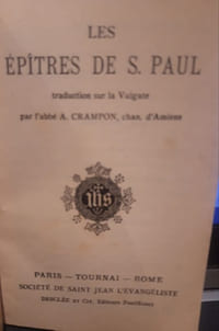Les épîtres