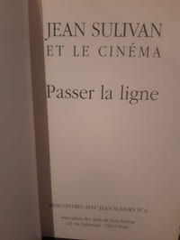 Jean Sulivan et le cinéma