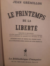 Le printemps de la liberté