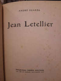 le tombeau de Jean Letellier