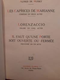 les caprices de Marianne/ Lorenzaccio