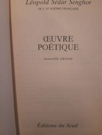 Oeuvre poétique