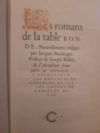Les romans de la Table Ronde