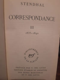 Correspondances T3 (1835-1842)