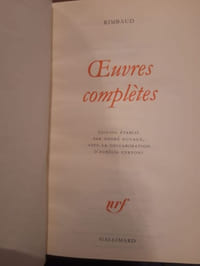 Oeuvres complétes