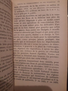 Fragments d'Histoire 1914-19... Histoire du Franc,, depuis le commencement de ses Malheurs