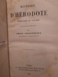 Histoire d'Herodote