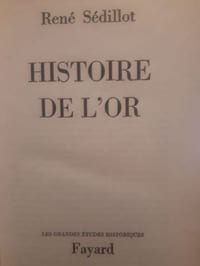 Histoir de l'or