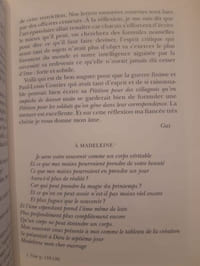 Lettres à Madeleine