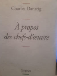 A propos des chefs-d'oeuvre