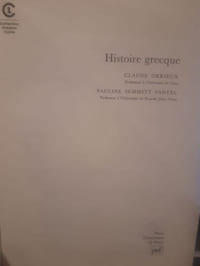 Histoire grecque