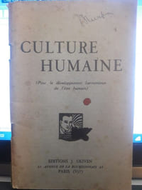 Culture humaine