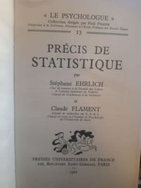 Précis de statistiques