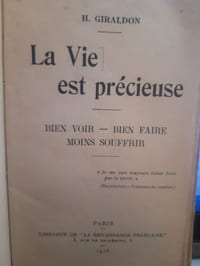 La Vie est précieuse