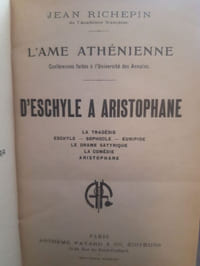 L'âme athénienne De l'Olympe à l'agoraD'eschyle à Aristophane