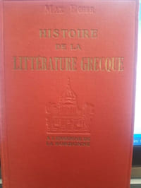 Histoire de la littérature grecque