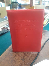 Quotations form the chairman 