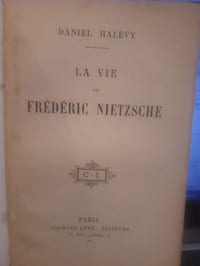 La vie de Fréderic Nietzsche