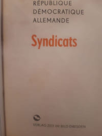 République démocratique allemande : syndicats