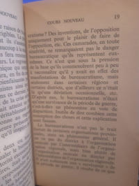 Cours nouveau