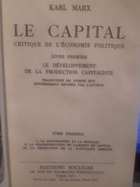 Le Capital. Livre premier, Tome 1