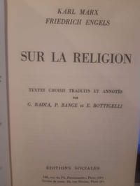 Sur la religion