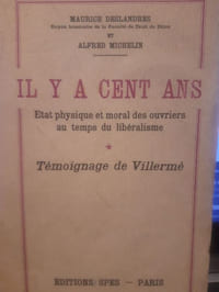 Etat physique et moral des ouvriers au temps du libéralisme
