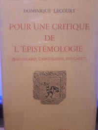 Pour une critique de l'épistémologie